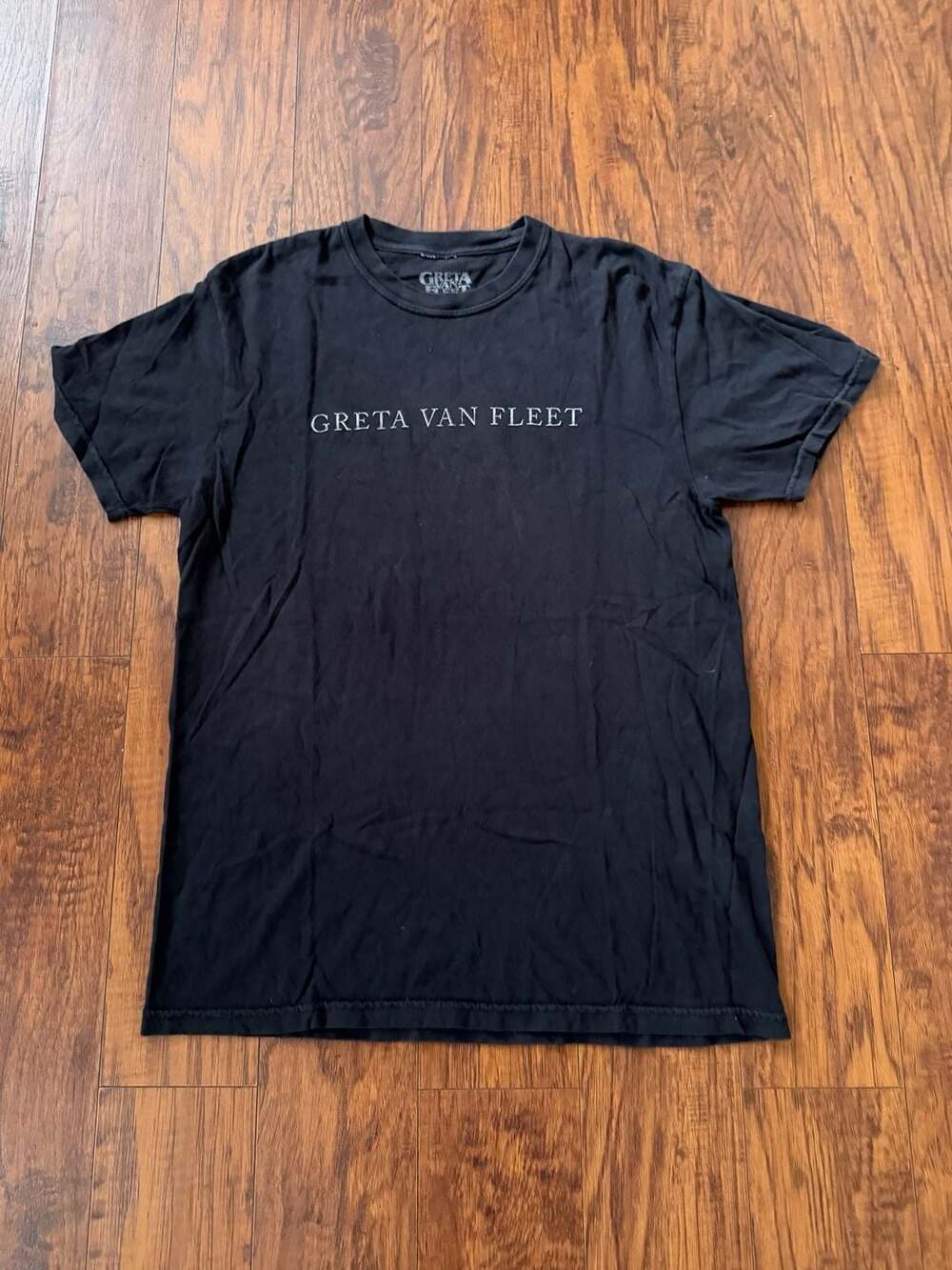Greta Van Fleet 2023 Star Catcher World Tour T-Shirt Black Size Medium